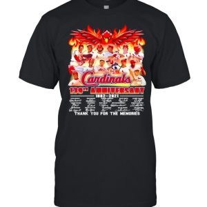 139 years of Cardinals 1882 2021 thank you for the memories shirt 1