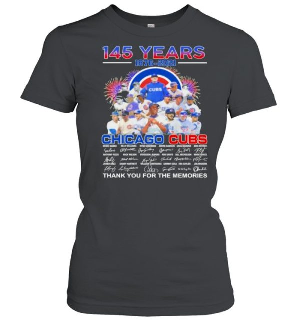 145 Years 1876 2021 Chicago Cubs Shirt