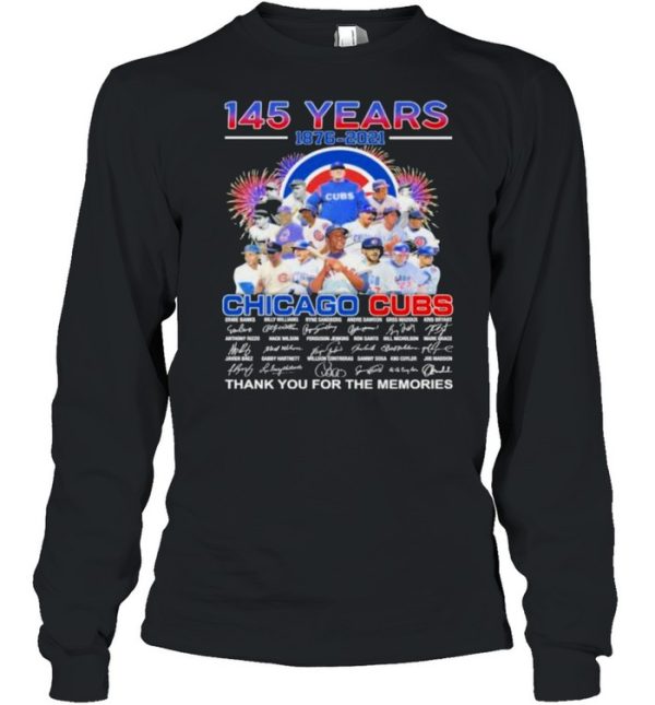 145 Years 1876 2021 Chicago Cubs Shirt