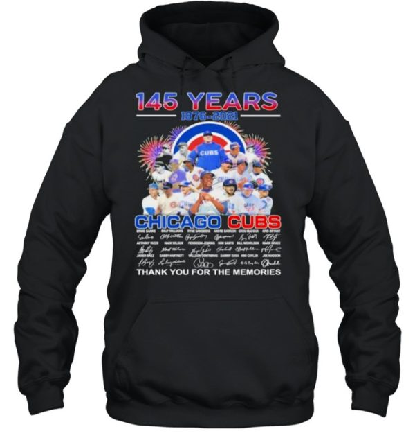 145 Years 1876 2021 Chicago Cubs Shirt