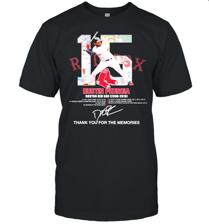 Red sox pedroia best sale shirt