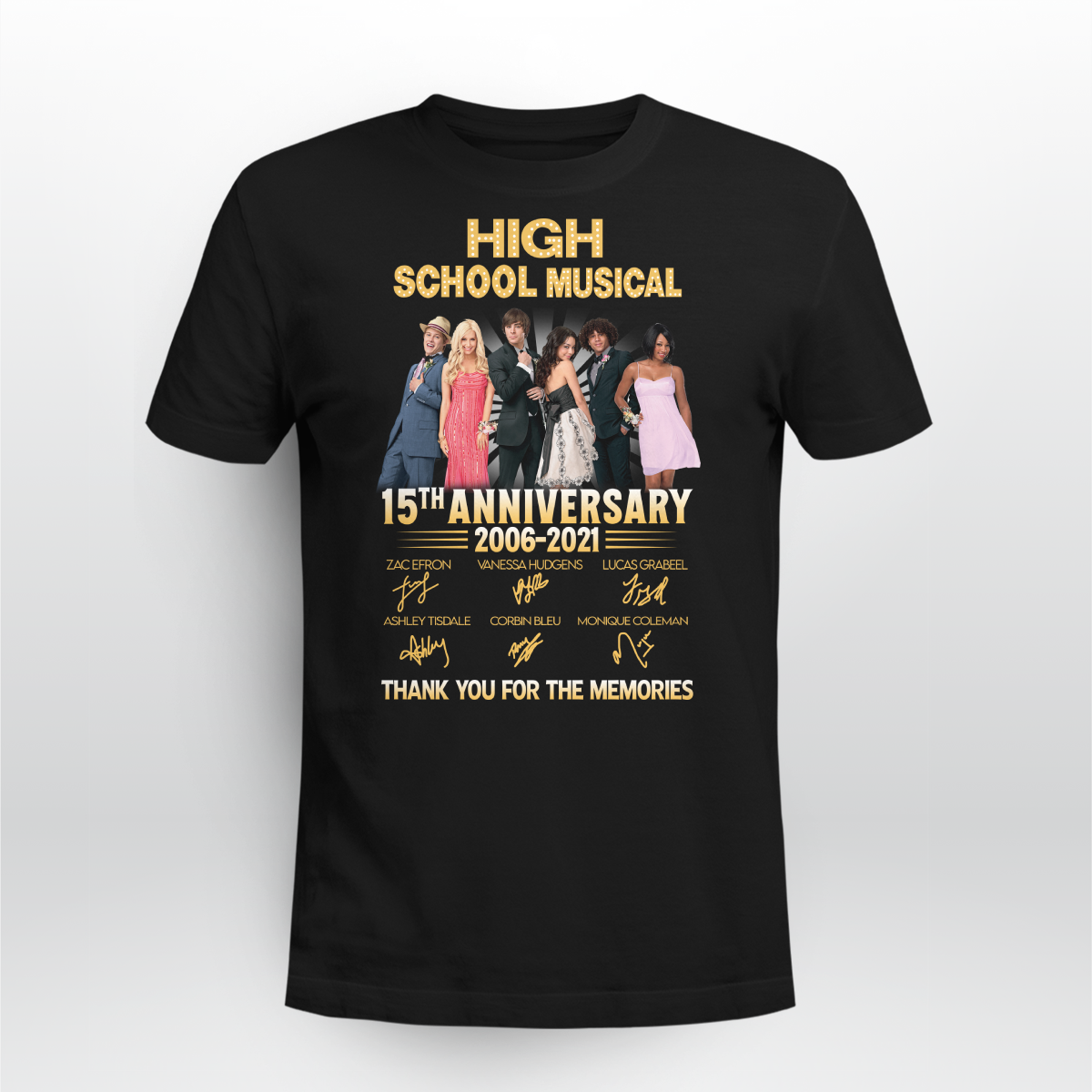 High School Musical 15th anniversary 2006-2021 thank you for the