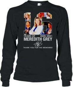 16 years of Meredith Grey 2005 2021 thank you for the memories shirt 2 16 years of Meredith Grey 2005 2021 thank you for the memories shirt 3