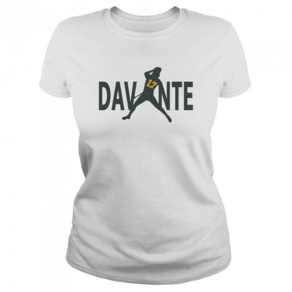 17 davante adams green bay football shirt