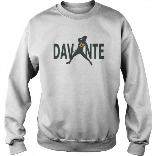 17 davante adams green bay football shirt