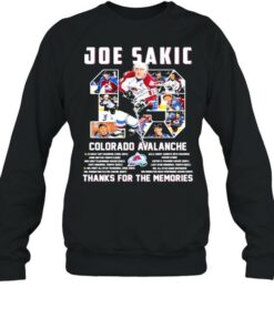 19 Joe Sakic Colorado Avalanche Thank You For The Memories Signature Shirt 3 19 Joe Sakic Colorado Avalanche Thank You For The Memories Signature Shirt 4