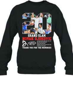 20 grand slam novak djokovic thank you for the memories shirt 3 20 grand slam novak djokovic thank you for the memories shirt 4