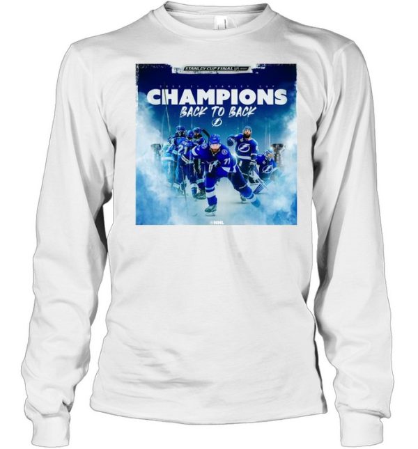 2020 21 Stanley Cup Champions Back To Back Tampa Bay Lightning shirt