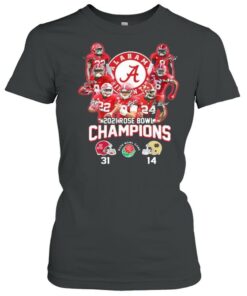 2021 Alabama Crimson Tide Rose Bowl Champions Shirt 1 2021 Alabama Crimson Tide Rose Bowl Champions Shirt 2