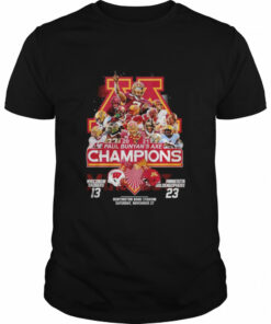 2021 Paul Bunyan's Axe Champions Wisconsin Badgers 13 23 Minnesota Goldengophers shirt 1