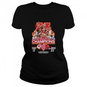 2021 Paul Bunyan’s Axe Champions Wisconsin Badgers 13 23 Minnesota Goldengophers shirt