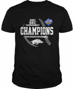 2021 SEC Baseball Tournament Champs Arkansas Baseball shirt 1