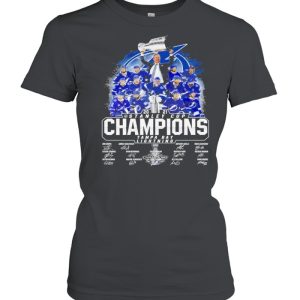 2021 stanley cup tampa bay lightning teams shirt