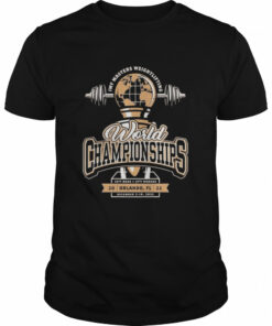 2022 Iwf Masters Weightlifting World Championships Orlando Fl Shirt 1
