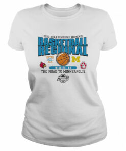2022 NCAA Division I Women's Basketball Regional Wichita KS the road to Minneapolis shirt 2