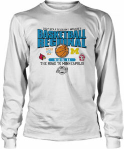 2022 NCAA Division I Women's Basketball Regional Wichita KS the road to Minneapolis shirt 3
