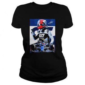 2022 Pierre Gasly Portrait Alphatauri Signature Shirt