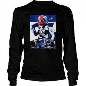 2022 Pierre Gasly Portrait Alphatauri Signature Shirt 3