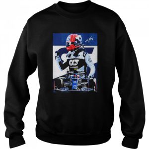 2022 Pierre Gasly Portrait Alphatauri Signature Shirt 4