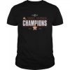 2022 Postseason Houston Astros Al West Division Champions shirt