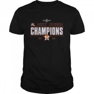 2022 Postseason Houston Astros Al West Division Champions shirt