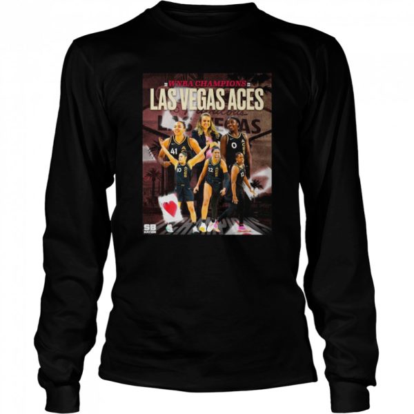 2022 WNBA Champions Las Vegas Aces Team Basketball Shirt