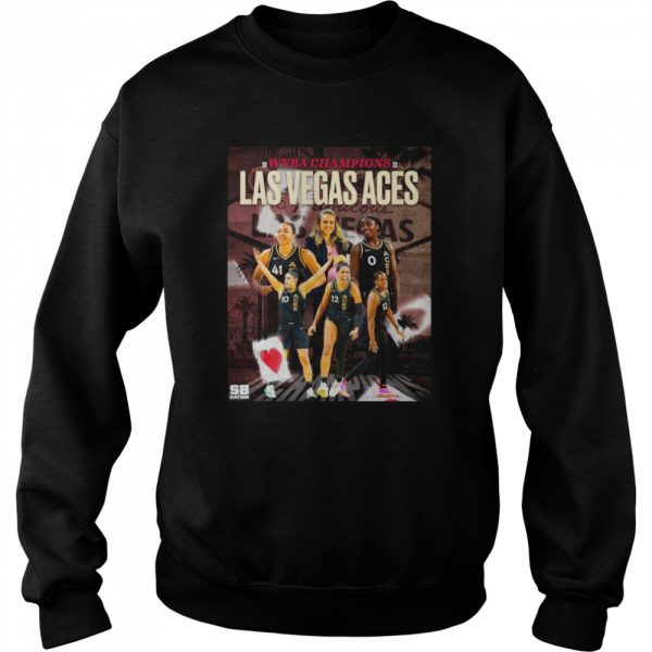 2022 WNBA Champions Las Vegas Aces Team Basketball Shirt