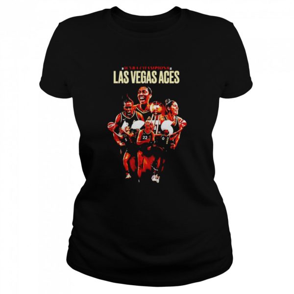 2022 WNBA Finals Champions Las Vegas Aces T-shirt