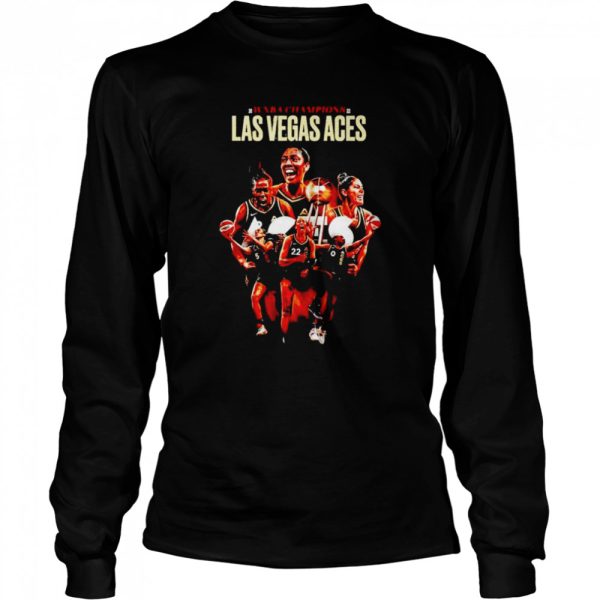 2022 WNBA Finals Champions Las Vegas Aces T-shirt