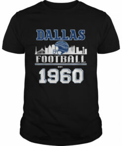 2022 dallas city Dallas Cowboys football Est 1960 shirt 1