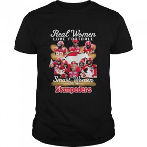 2022 real Women love Hockey smart Women love the Calgary Stampeders 2022 signatures shirt