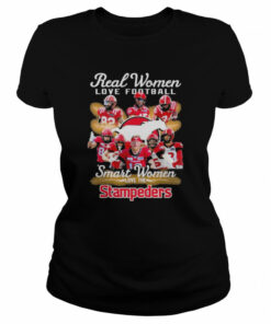 2022 real Women love Hockey smart Women love the Calgary Stampeders 2022 signatures shirt 2