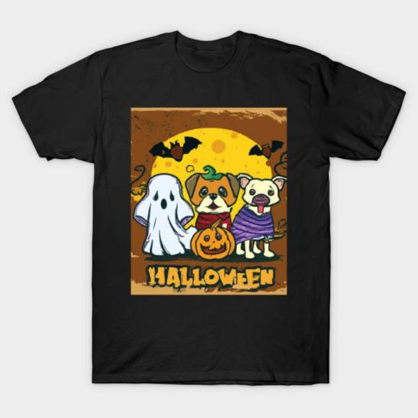 2023 Halloween Cute Dogs T-Shirt