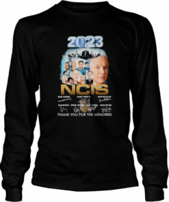 2023 NCIS thank you for the memories signatures shirt 2 2023 NCIS thank you for the memories signatures shirt 3