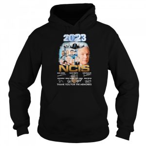 2023 NCIS thank you for the memories signatures shirt 5