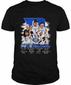 22 Regional Final Champions Duke Blue Devils signatures shirt 1