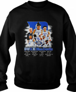 22 Regional Final Champions Duke Blue Devils signatures shirt 4