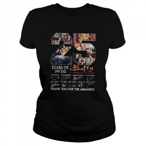 25 Years Of Slayer Memories Buffy shirt