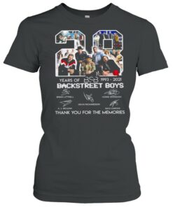 28 Years Of BSB 1993 2021 Backstreet Boys Thank You For The Memories Shirt 2
