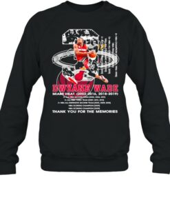 3 Dwyane Wade Miami Heat 2003 2016 2018 2012 Thank You For The Memories Signature Shirt 3 3 Dwyane Wade Miami Heat 2003 2016 2018 2012 Thank You For The Memories Signature Shirt 4