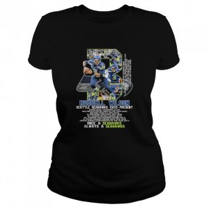 3 Russell Wilson Seattle Seahawks 2012 Present Once A Seahawks Always A Seahawks Shirt