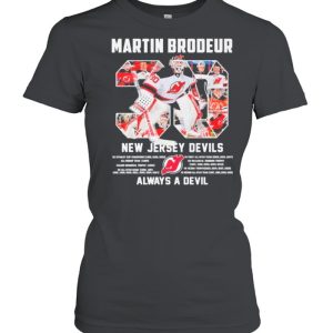 30 Martin Brodeur New Jersey Devils Always a devil shirt