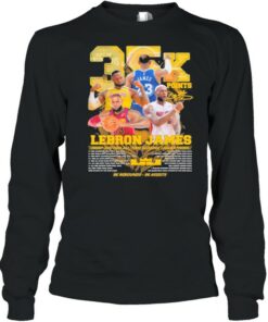 35k Lebron James 3rd NBA time scoring leader 9k Rebounds 9k assists shirt 2 35k Lebron James 3rd NBA time scoring leader 9k Rebounds 9k assists shirt 3