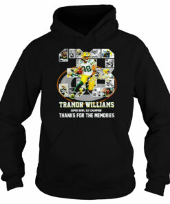 38 Tramon Williams super bowl XLV champion thanks for the memories shirt 5