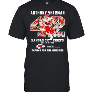 42 Anthony Sherman Kansas City Chiefs 2003 2021 Thank You For The Memories shirt