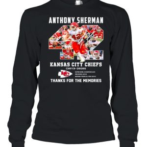 42 Anthony Sherman Kansas City Chiefs 2003 2021 Thank You For The Memories shirt 3