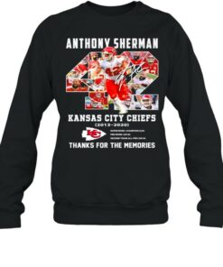 42 Anthony Sherman Kansas City Chiefs 2003 2021 Thank You For The Memories shirt 3 42 Anthony Sherman Kansas City Chiefs 2003 2021 Thank You For The Memories shirt 4