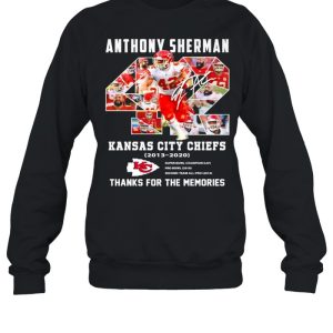 42 Anthony Sherman Kansas City Chiefs 2003 2021 Thank You For The Memories shirt 4