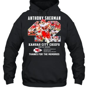 42 Anthony Sherman Kansas City Chiefs 2003 2021 Thank You For The Memories shirt 5