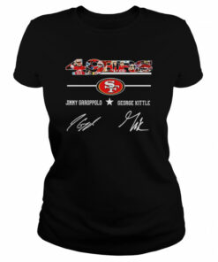 49ers best players Jimmy Garoppolo and George Kittle signatures shirt 1 49ers best players Jimmy Garoppolo and George Kittle signatures shirt 2